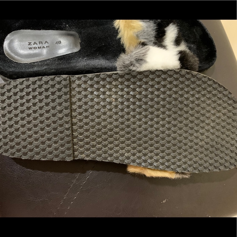 ZARA Fur Slides - Picture 6 of 6